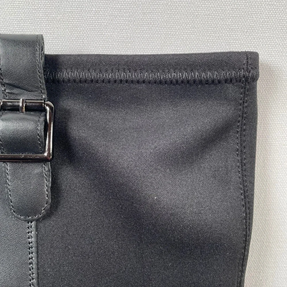 long tall sally Black Over-the-Knee Riding Boots